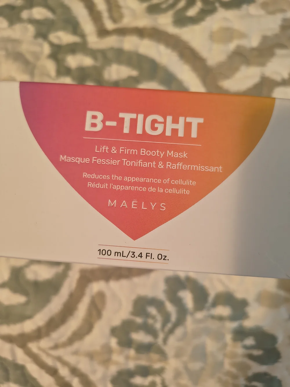 MAELYS B-Tight Lift & Firm Booty Mask - Pink & Orange